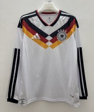 2026 World Cup Germany Home Long Sleeve Fans Soccer Jersey