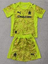 25-26 Marseille Yellow GoalKeeper Adult Suit