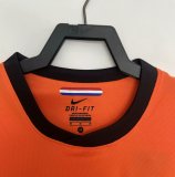 2010 NetherIands Home Retro Soccer Jersey