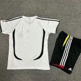 2006 Germany Home Kids Retro Soccer Jersey