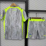 25-26 Man City Third Kids Soccer Jersey 1:1 Thai Quality
