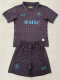 25-26 Napoli Third Kids Soccer Jersey 1:1 Thai Quality