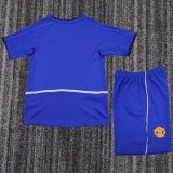 2002-2003 Man Utd Third Retro Kids Soccer Jersey