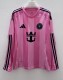 25-26 Inter Miami Home Long Sleeve Fans Soccer Jersey