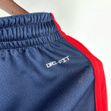 24-25 WARRIORS Black City Edition Top Quality NBA Pants