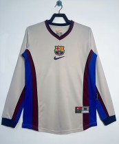 1998-1999 BAR Away Long Sleeve Retro Soccer Jersey