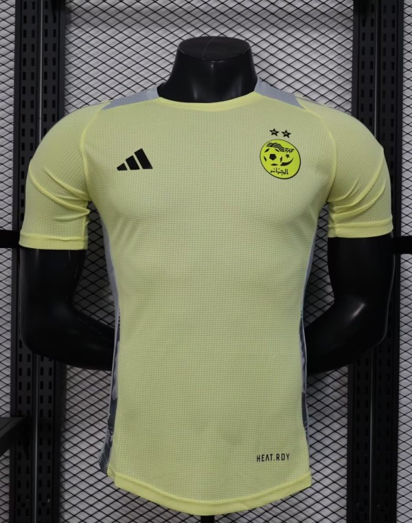 25-26 Algeria Yellow Player Version Training shirts (黄标)