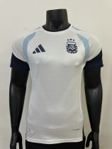 25-26 Argentina White Player Version Training Shirts