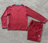 2026 Portugal Home Long Sleeve Kids Soccer Jersey (长袖)