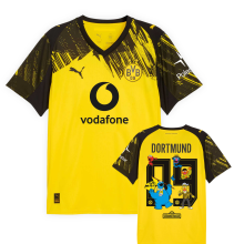 25-26 Dortmund Home Fans Soccer Jersey*印芝麻街字体