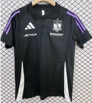 25-26 Colo-Colo Black Polo Short Sleeve *有领
