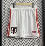 25-26 Japan White Player Version Shorts Pants