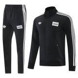 2025 AD Black Jacket Tracksuit 