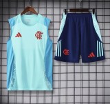 25-26 Flamengo High Quality Kids Tank Top And Shorts Suit