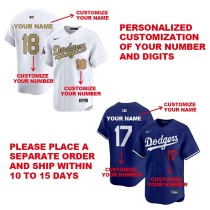 2024，2025 MLB Jersey Personalized Customization(10-15 days for Shipment, Please Remarks the Name and Number，Needs to be ordered Separately)