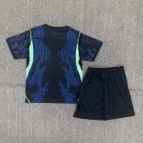 2026 Brazil Away Kids Soccer Jersey