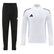 2025 AD White Half Pull Tracksuit