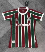 25-26 Fluminense Home Women Soccer Jersey