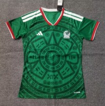2026 World Cup Mexico Home Women Fans Soccer Jersey (女)