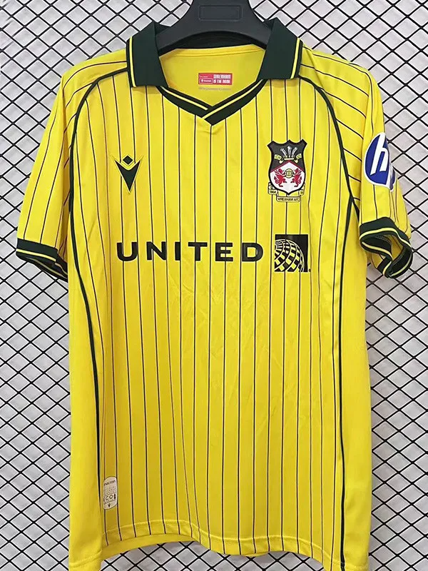 25-26 Wrexham FC Away Fans Soccer Jersey