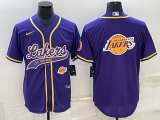 2025 MLB Los Angeles Lakers New Pattern Jersey