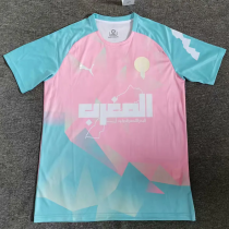 25-26 Morocco Pink Blue Special Edition Fans Soccer Jersey