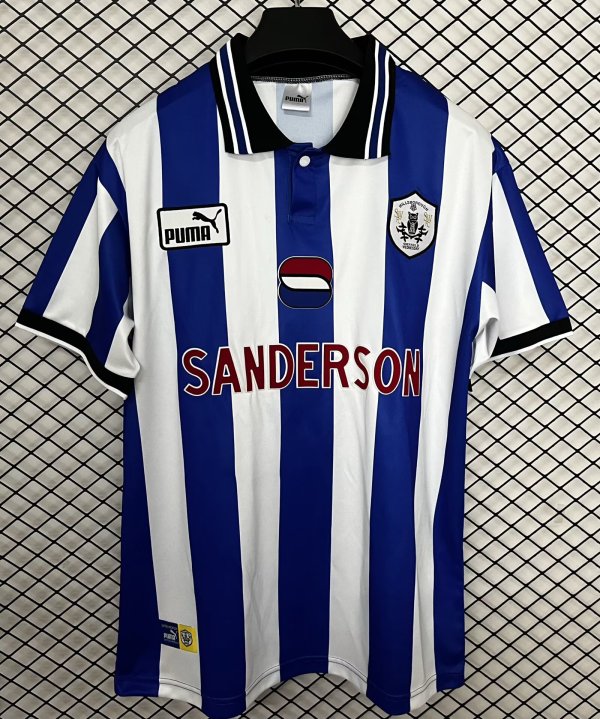 1998 Sheffield Wednesday Home Retro Soccer Jersey