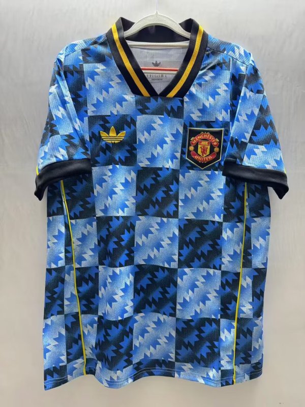 25-26 Man Utd Blue Special Edition Fans Training shirts