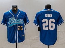 2024 MLB Detroit Lions New Pattern Jersey