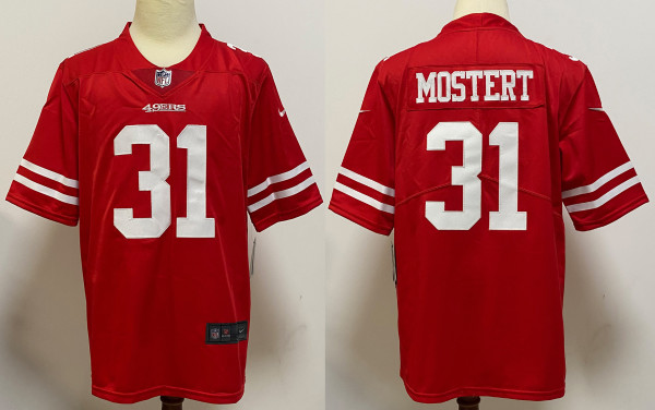 2025 NFL 49ers New Pattern Jersey