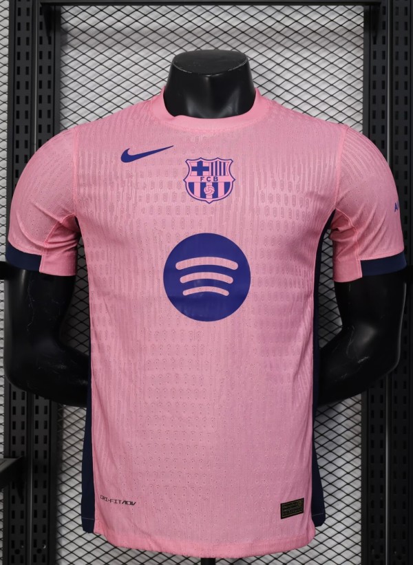 25-26 BAR Pink Special Edition Player Version Soccer Jersey