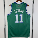25-26 Dallas Mavericks IRVING #11 Green Retro Top Quality Hot Pressing NBA Jersey