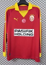 25-26 Galatasaray Red Long Sleeve Fans Soccer Jersey (长袖)