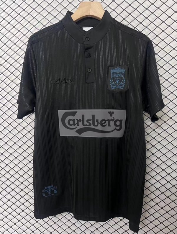 1995 LIV Black Special Edition Retro Soccer Jersey