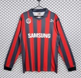 1991-1992 Frankfurt Home Long Sleeve Retro Soccer Jersey