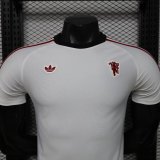 26-27 Man Utd White Player Version Training shirts