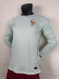 2026 France Away Long Sleeves Player Version Soccer Jersey*长袖球员