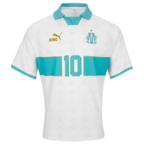 25-26 Marseille King Series #10 White Fans Soccer Jersey