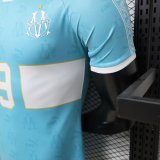25-26 Marseille King Series #9 Blue Player Version Soccer Jersey