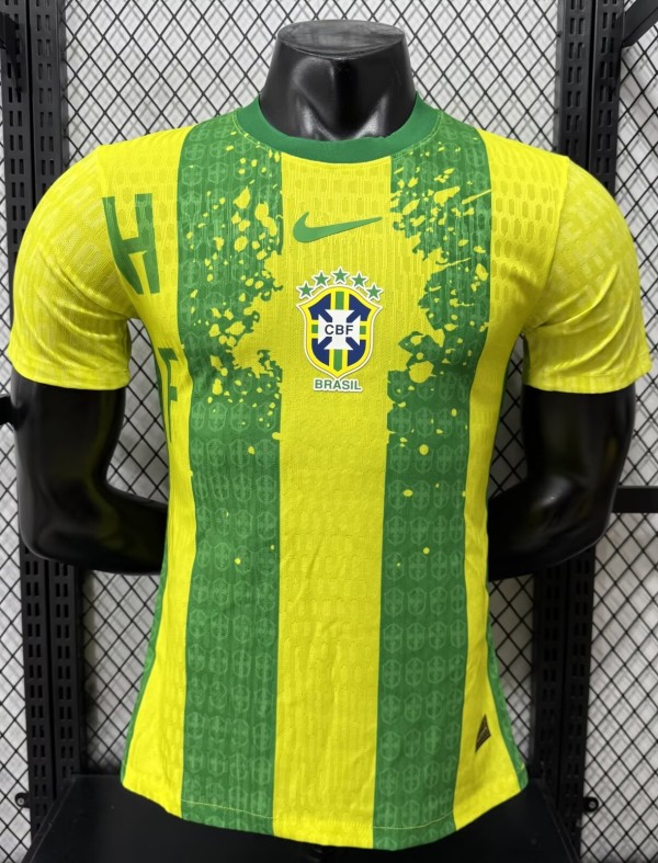 26-27 Brazil Special Edition Player Version Soccer Jersey