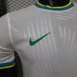 26-27 Brazil White Casual Edition Player Version Soccer Jersey