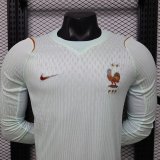 2026 World Cup France Away Long Sleeves Player Version Soccer Jersey*长袖球员