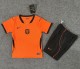 2026 World Cup NetherIands Home Kids Soccer Jersey