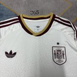 2026 World Cup Spain Away Long Sleeve Fans Soccer Jersey*长袖