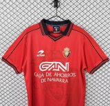 1998-1999 Osasuna Home Retro Soccer Jersey