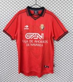 1998-1999 Osasuna Home Retro Soccer Jersey