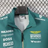 2026 Aston Martin Green Windbreaker