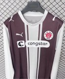 26-27 St. Pauli Special Edition Long Sleeve Fans Soccer Jersey（长袖）