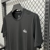 2026 Alo Black High Quality Casual T-Shirt