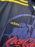 1998-1999 Club America Blue Retro Soccer Jersey
